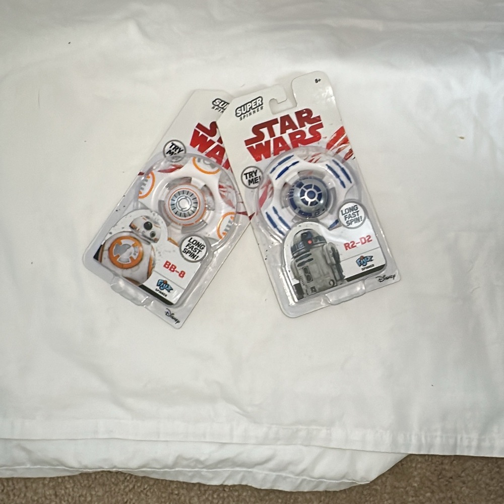 Disney Star Wars R2-D2 Blue and White Spinner